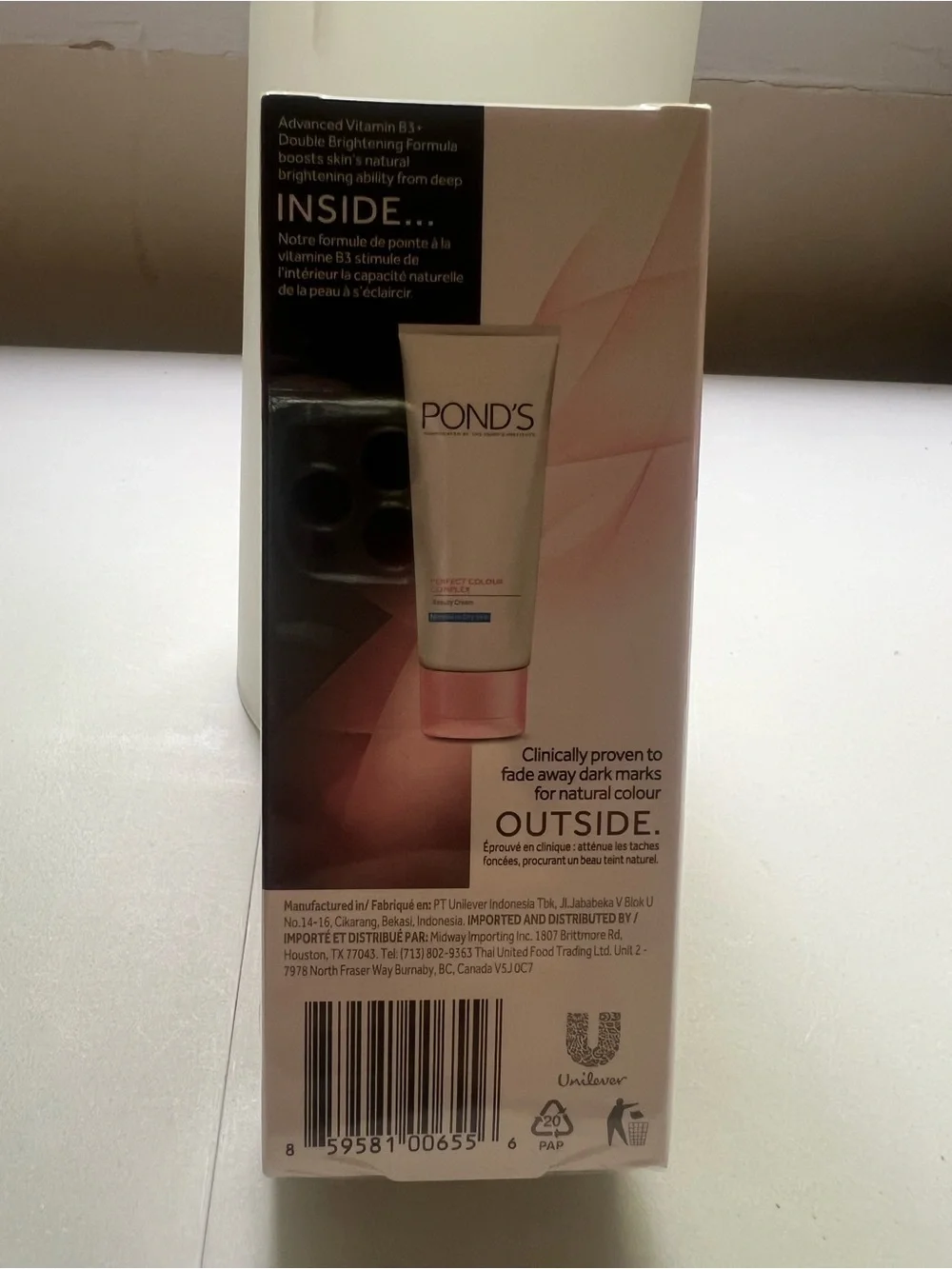 Ponds Perfect Colour Face Beauty Cream, 1.35 OZ